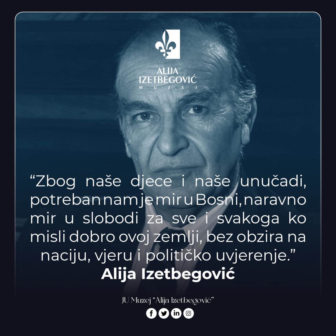 Zbog naše djece i naše unučadi