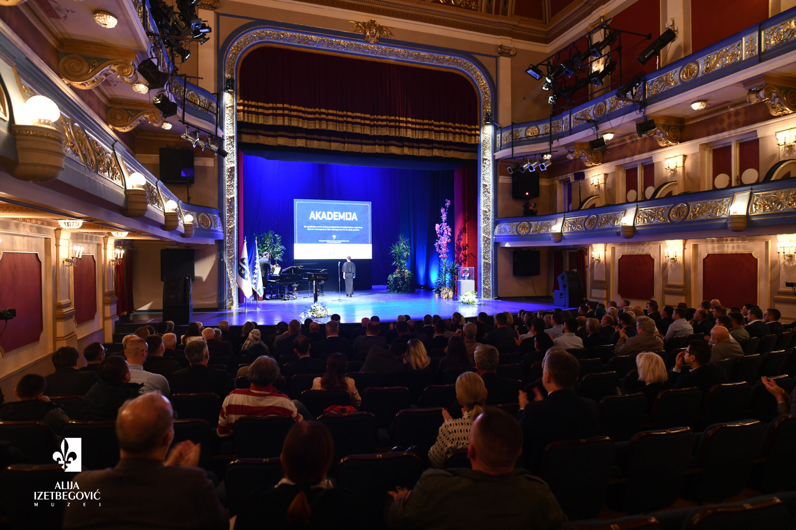 U Narodnom pozorištu održana svečana Akademija povodom dvadesete godišnjice od smrti Alije Izetbegovića