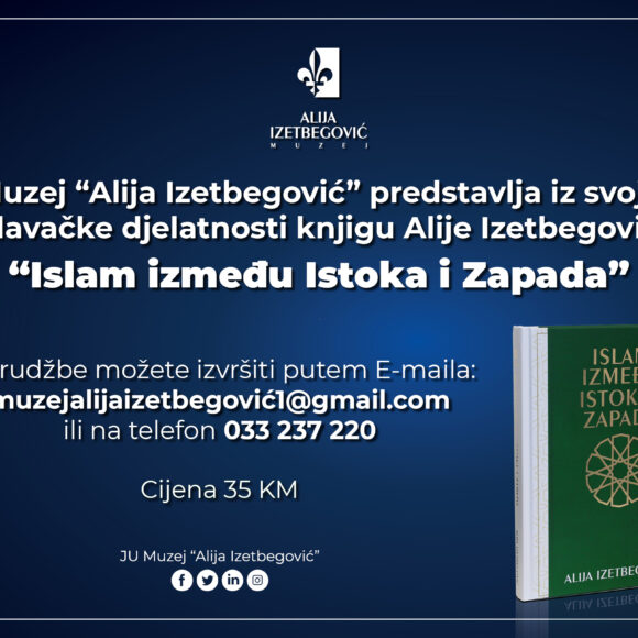 U prodaji knjiga “Islam između istoka i zapada”